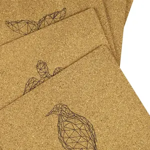 Tapis de souris en liège, merchandising durable - Product Image 2