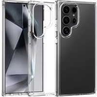 Étui transparent en silicone PC souple antichoc pour iPhone Samsung Galaxy S24/S23 FE Plus Ultra A55/A35/A25/A15 A54/A34/A24 Protection A12