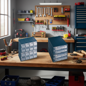 TTAKE <b>Drawer</b> Cabinet Label Cab Tool Containers 12 <b>Drawer</b> Storage Unit For <b>Workshop</b> Organization - Product Image 2