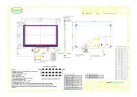 Módulo de Pantalla LCD TFT a Color de 5.0 Pulgadas Startek Industrial, Retroiluminación LED, Resolución de 800x480, Interfaz RGB, Panel de 500 de Brillo