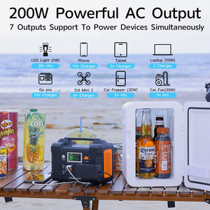Generatori solari da 200 Watt con batteria di ricarica personalizzata, alimentano una stazione di alimentazione portatile da 200 - Product Image 5