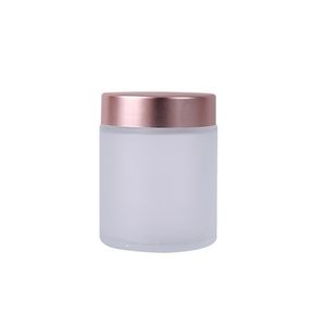 Bocaux cosmétiques en verre transparent personnalisables avec logo, 120g 4oz, avec couvercle en plastique – Vente en gros - Product Image 6