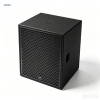 Subwoofer professionnel haute performance HG-GS2F04-CWB 15 pouces 300W AES pour sonorisation en direct, concerts, festivals, discothèques, PA
