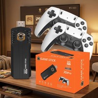 Console de jeu rétro sans fil X8 Pro 4K 2.4G avec double manette, lecteur de jeux TV, divertissement familial