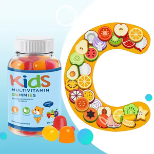 Vente en gros de gommes multivitamines végétaliennes en gélatine pour enfants - Product Image 4