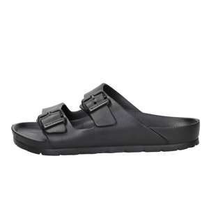 Pantuflas para Hombre Valleverde, Negras, Talla 46, Tacón de 3 cm, Tipo Chanclas - Product Image 1