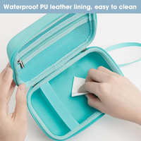 Tas Organizer Alat Tahan Air Eva dengan Ritsleting Desain Sederhana yang Dapat Disesuaikan