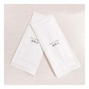 Lingettes humides jetables personnalisées avec logo pour restaurant, emballage individuel, pour hommes et femmes, nettoyage des mains, lavables dans les toilettes - Product Image 3