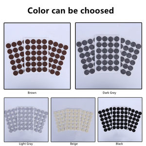 Patins antidérapants personnalisés pour pieds de <span class=keywords><strong>chaise</strong></span>, patins antidérapants autocollants en feutre pour meubles - Product Image 4