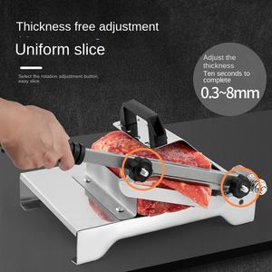 IRISLEE Usines de transformation manuelle de la viande, machines de transformation alimentaire, trancheuse à viande, trancheuse à viande congelée, rouleaux de viande d'agneau, de bœuf, de mouton, coupe-pommes de terre - Product Image 5