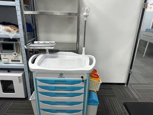 Xe đẩy y tế đa năng SET19, hệ thống phanh chống bó cứng, dùng trong bệnh viện - Product Image 2