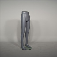 Herren-Unterkörper-Schaufensterpuppe, kratzfester Fiberglas-Ständer, Torso für Hosen, europäischer Stil, stehende Pose, Bekleidungsdisplay