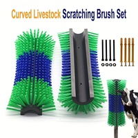 Brosses courbées pour le corps des animaux de ferme (chevaux, vaches) – Fournitures d'élevage – Expédition rapide