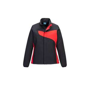 Portwest-PW2 PW278BDRL softshell (2L) สีดำ/ แดง-EAN แจ็คเก็ตทำงาน5036108396153ทุกฤดูกาล - Product Image 1