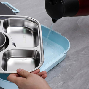 กล่องข้าวสแตนเลสเก็บความร้อน SYH695 สำหรับผู้ใหญ่ แบบขายส่ง รับผลิตตามสั่ง สำหรับบรรจุอาหาร ซุป และอาหารประเภทซุป - Product Image 5