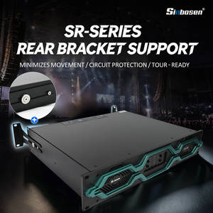 เครื่องขยายเสียง Sr4-3200 Pa 4 แชนแนล คลาส D พาวเวอร์แอมป์ ลำโพงแบบ Passive ระบบเสียงระดับมืออาชีพ - Product Image 6
