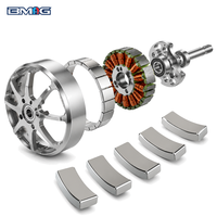 Magnet NdFeB Lengkung Kustom untuk Motor BLDC dan Generator N52H N52SH Berbasis Gambar OEM