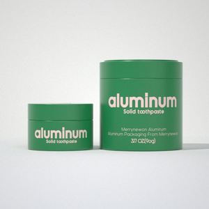 Eco-Friendly Aluminum Jar Tin <b>Container</b> for Tooth <b>Tablets</b> Packaging 120ml Metal Jar with Double Wall Cap - Product Image 3