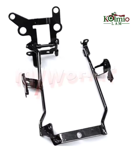 KOLMIO-LAM Fit pour YAMAHA FZ6N <span class=keywords><strong>FZ6</strong></span> <span class=keywords><strong>N</strong></span> tête FZ-6N nez supérieur carénage séjour phare support assemblage montage moto 2007-2011 - Product Image 5