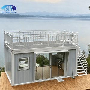 Maison conteneur détachable préfabriquée portable 20 40 pieds à faible coût personnalisée maison préfabriquée avec chambre à coucher - Product Image 1