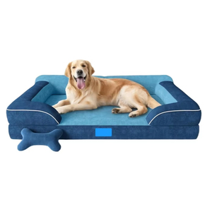 <span class=keywords><strong>Lit</strong></span> <span class=keywords><strong>orthopédique</strong></span> d'usine OEM pour <span class=keywords><strong>chien</strong></span> en mousse à mémoire de forme Canapés-lits imperméables pour <span class=keywords><strong>chien</strong></span> Canapé-<span class=keywords><strong>lit</strong></span> de soutien en mousse pour animaux de compagnie avec housse lavable et amovible - Product Image 1