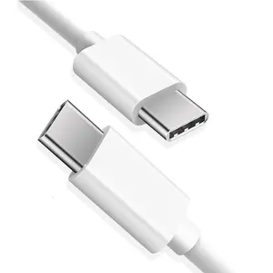 Factory high quality 60W 3A PD quick charge usb type c to type c charging cable for mobile phone