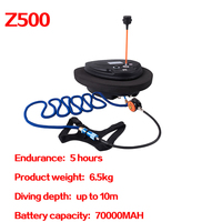 GCAMOLECH Nouveauté Z500 Masque de plongée sous-marine avec tuba et mini compresseur de plongée pour une longue durée de plongée et de natation