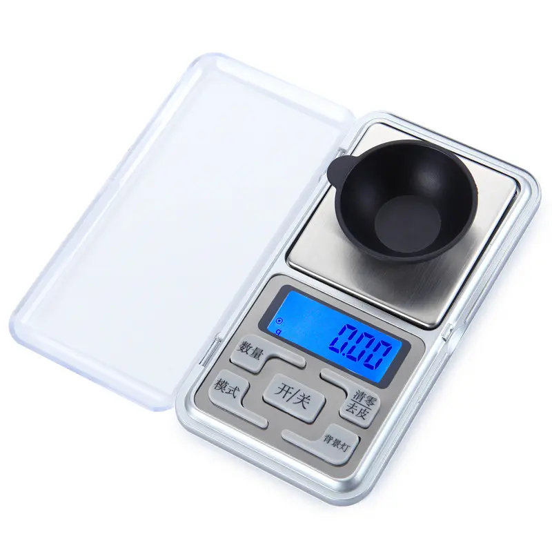 Mini 0.01g Précision LCD Numérique Portable Bijoux Or Diamant Balance De Poche
