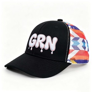 Gorra Trucker Ecológica 100% Algodón, Personalizada, de 6 Paneles, con Impresión por Transferencia de Calor, Unisex, Deportiva, Transpirable, para Todas las Estaciones - Product Image 3