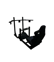 Support d'écran triple pour simulateur de course, support de moniteur triple, support d'écran pour ordinateur triple