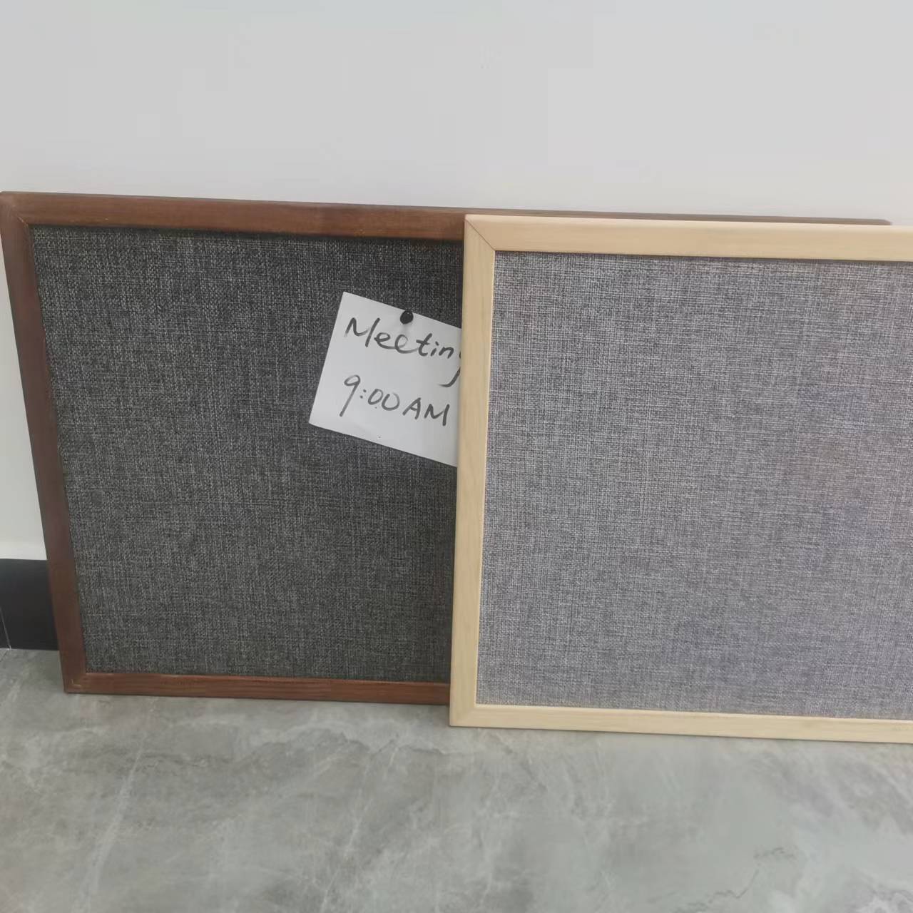Винтажная деревянная льняная доска для объявлений, 40x60 см