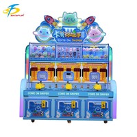Machine de jeu d'échange de cadeaux et de récompenses d'arcade sans surveillance 24h/24 et 7j/7, personnalisable, à succès, avec codes QR, cartes à glisser, billets et prix