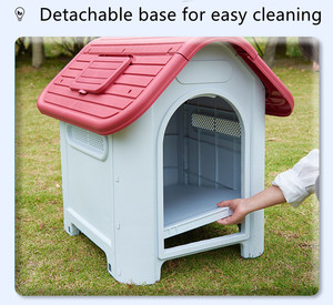 Kingtale Outdoor Rainproof Shade Breathable Amovible Small Dog Winter Warm Dog House Pet Four Seasons Cage - Product Image 6