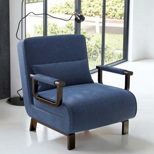 Adjustable Portable For Living Room Bedroom Hotel Office Foldable Modern Design Multi-Use <strong>Sofa</strong> Chair <strong>Bed</strong> With Metal Frame - Product Image 5