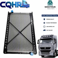 Radiateur d'origine WG9725530120 pour moteur, réservoir d'eau de refroidissement pour camion lourd SINOTRUK HOWO, pièces de refroidissement