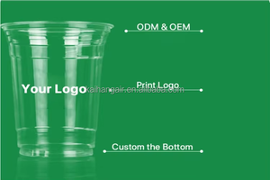 Copos de Plástico PP Descartáveis Transparentes para Bebidas Frias Cerveja para Festas e Uso em Companhias Aéreas - Product Image 5