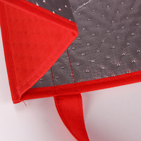 Sac isotherme personnalisé en non-tissé avec logo, 15L, doublure en aluminium, pour le transport de nourriture, vente en gros pour les détaillants de produits alimentaires et d'épicerie
