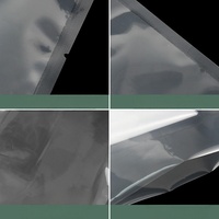 Pochette de scellage sous vide lisse à prix d'usine thermoscellée PA PE chambre sac de nourriture sous vide en nylon en plastique transparent pour paquet de viande fraîche