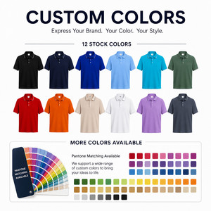 Custom Logo 180G Coolsilk Cotton Ice Silk <b>Polo</b> <b>Shirt</b> Unisex Tipping Collar Golf Team Uniform Wholesale 12 Colors S-<b>4XL</b> - Product Image 2