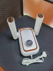 Máy sấy giày điện 110W và khử mùi tích hợp hẹn giờ, làm mềm, đèn xanh, khử trùng & có thể gấp gọn - Product Image 6