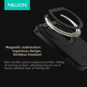 Portefeuille magnétique <span class=keywords><strong>Nillkin</strong></span> Fibermate en fibre d'aramide avec support pour cartes pour <span class=keywords><strong>iPhone</strong></span> 17 16 15 <span class=keywords><strong>14</strong></span> <span class=keywords><strong>Pro</strong></span> Max et Samsung S26 25 24 Ultra - Product Image 4