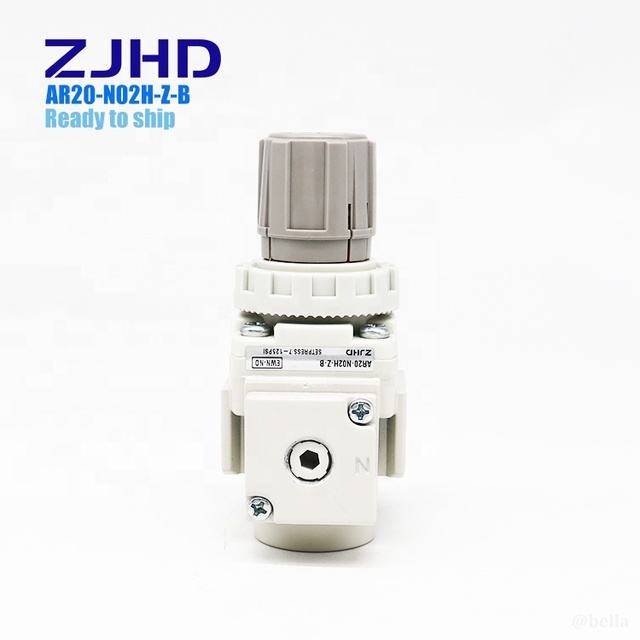 ZJHD Modular Type Regulator Without Backflow Function Pneumatic Pressure Regulator AR20-N02H-Z-B