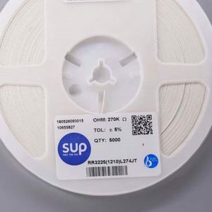 Manufacturer Direct RR3225 1210L274JT 1210 3225 Resistors Chip Resistors SMD Resistors 270Kohm 5% 1/2W Thick Film Resistor - Product Image 1