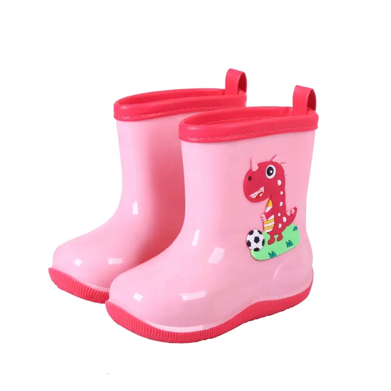 Stivali da pioggia impermeabili per bambini all'ingrosso per bambini i bambini mantengono caldi stivali da neve con dimensioni del bambino con calzini sottopiede
