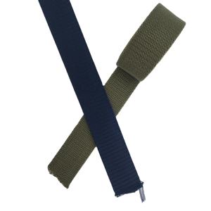 Cintura speciale per cintura in cotone orizzontale spessa 2.5mm di larghezza personalizzata di 35mm - Product Image 2