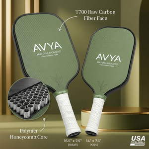 Juego de Palas de Pickleball AVYA Serie UX de Fibra de Vidrio de 13 mm, Aprobado por la USAPA, Modelo Besties <span class=keywords><strong>Duo</strong></span> para Mujeres, Rendimiento Profesional, Juego Social - Product Image 3