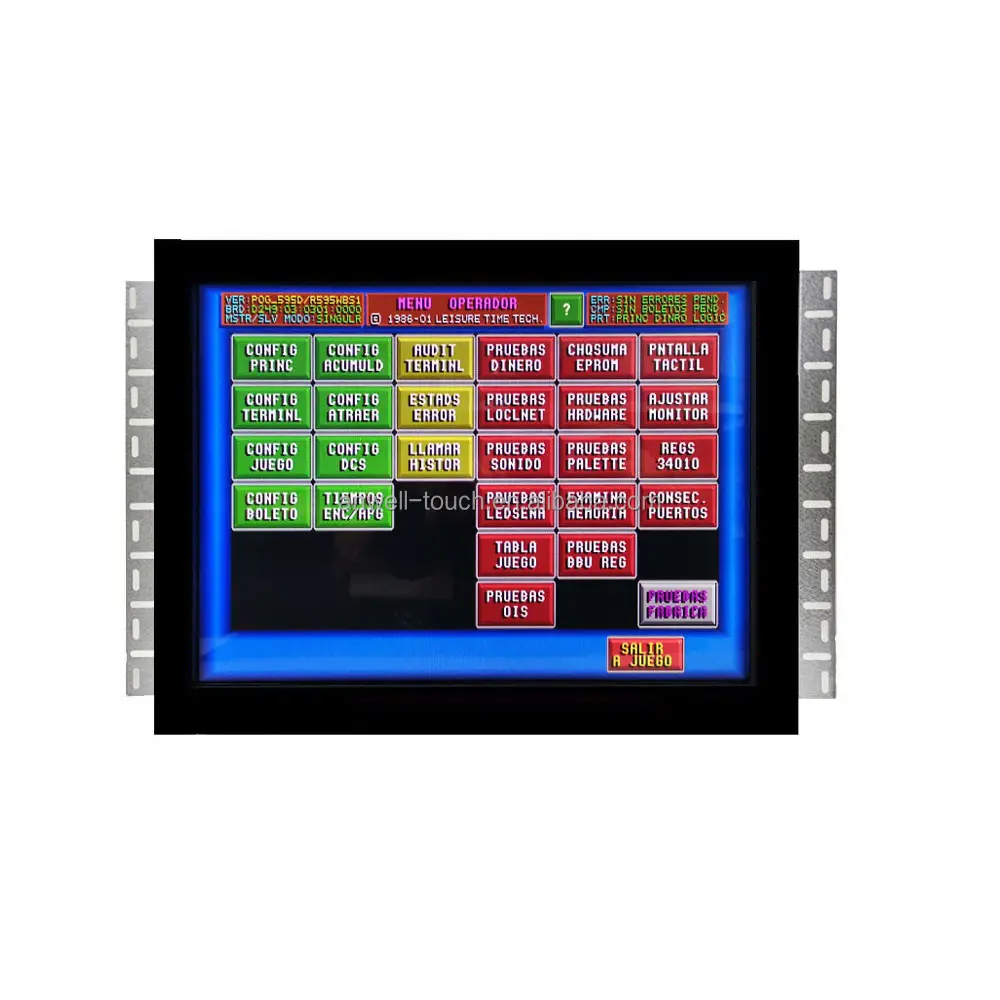 رخيصة 3m/ELO POG WMS fire link عرض اللعبة 17 19 22 24 27 بوصة شاشة تعمل باللمس بالأشعة تحت الحمراء Anwell شاشة تعمل باللمس