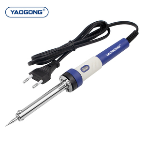 <span class=keywords><strong>Fer</strong></span> à <span class=keywords><strong>Souder</strong></span> YAOGONG 30W 40W 60W avec Indicateur Lumineux, Résistant à la Chaleur et Durable, Outil de Soudure pour Réparation de Téléphone Portable - Product Image 1