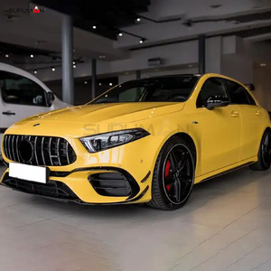 Kit de visage de pare-chocs arrière avant SPM pour accessoires de kit de carrosserie Mercedes benz w177 style <span class=keywords><strong>A45</strong></span> AMG Facelift 2019 2020 2021 <span class=keywords><strong>2022</strong></span> - Product Image 5