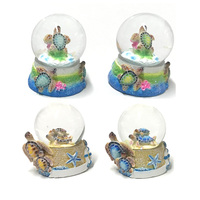 Logo personnalisé 3d Tropical plage souvenir tortue de mer en résine tortue aimants pour réfrigérateur